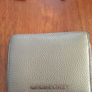 Michael Kors gray wallet